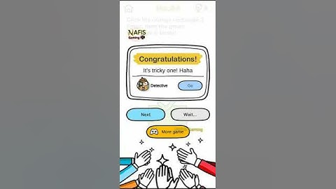 Brain Out | Funny Mobile Game | All Levels Walkthrough | Android iOS Games | NAFIS Gaming