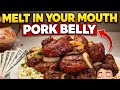 This Pan Pork Belly Is So Tender It Melts In Your Mouth | Easy Dinner Recipe