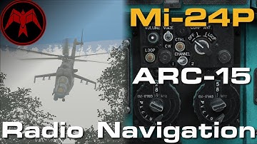 DCS Mi-24P Hind Arc-15 Radio NDB Navigation Tutorial