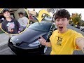 I BOUGHT A TESLA!! (+ My Friends Reactions)