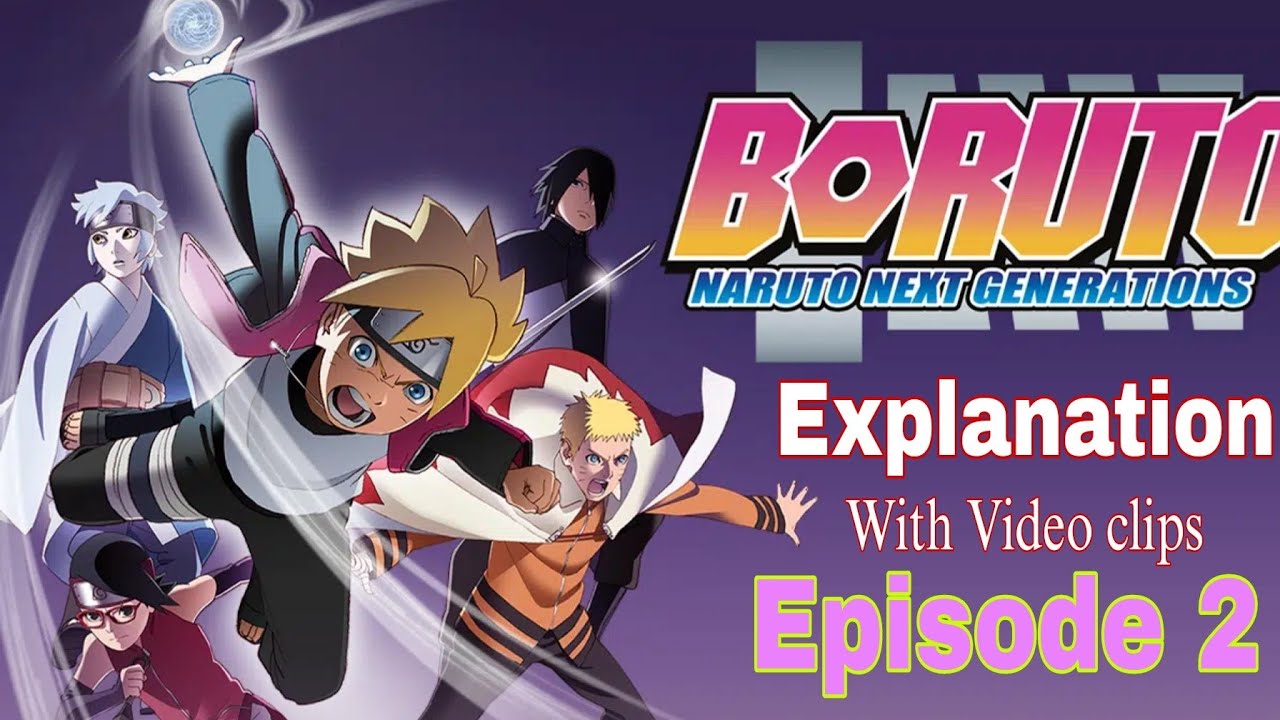 Boruto Episode 2 Explanation in English with video clips - YouTube