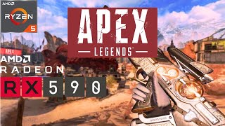 Apex Legends | RX 590 + Ryzen 5, 3500x | Low, Medium and High Graphics Test