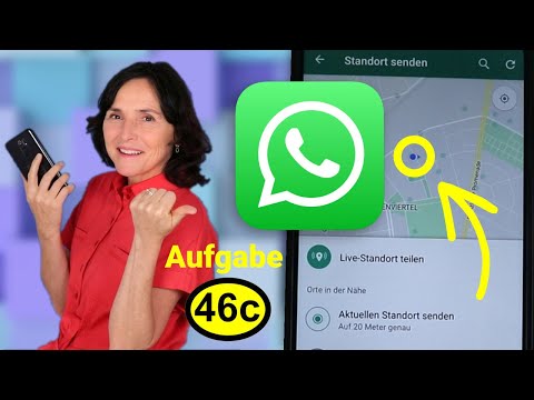 Practical WhatsApp feature: Sharing your location. Task 46c Android course for beginners