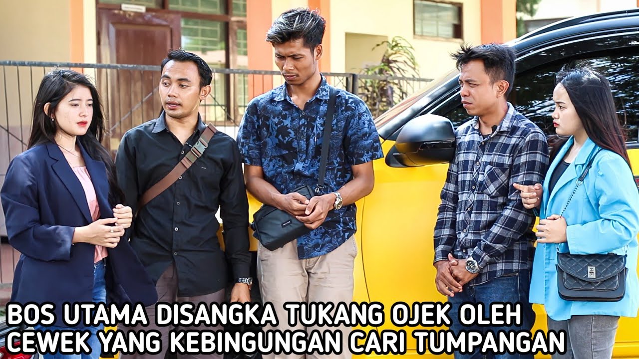 BOS UTAMA DISANGKA TUKANG OJEK OLEH CEWEK YANG KEBINGUNGAN CARI TUMPANGAN, Endingnya bikin baper !!