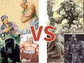 Kumite 8 round 5 Old School EC MTG Jon with 3 colored Arabian Aggro VS Stoomie 3 colored black #mtg