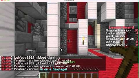 Hypixel server: quake craft part 3