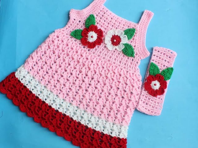 CROCHET Baby Frock (Size1-2 years)Ready To Wear Beautiful Little GIRLS  Summer Dress - YouTube