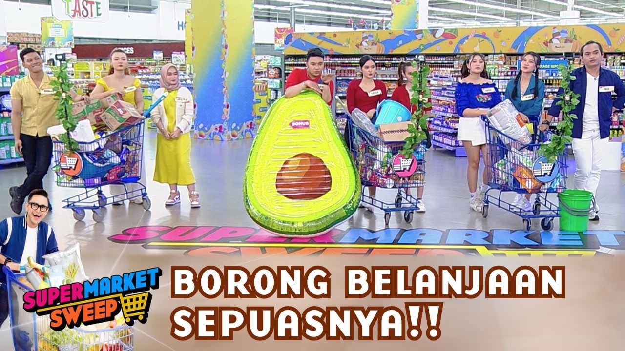 Semua Troli Penuh! Borong Belanjaan Sampai 4 JUTA?! (4/5) Supermarket