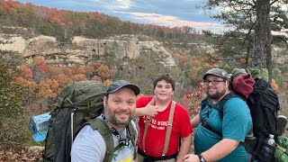 3 days Tent CAMPING in the MOUNTAINS | INDIAN STAIRCASE | Red River Gorge | Backpacking