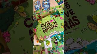 🍉 Cute But CHAOTIC?! Capybaras on a Rampage!  #BoardGames #Capybara