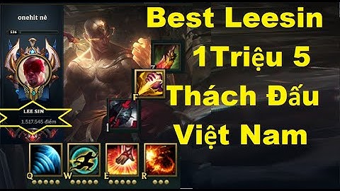 Cách lên đồ lee sin top mua 5