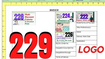 Tally Chapter 229 TDL to PRINT Company LOGO in Invoice By Rajiv Mishra Computer Class | Tally TDL