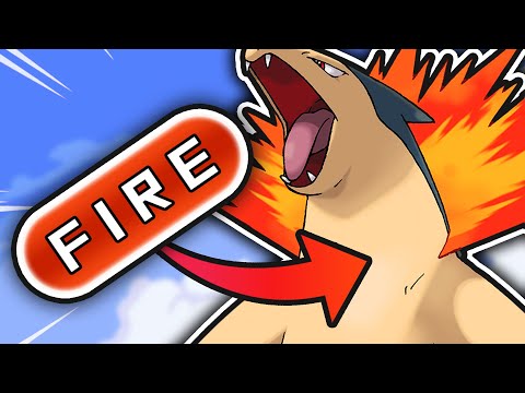 Pokémon FIRE RED mas SÓ posso usar tipo PEDRA! 🪨 