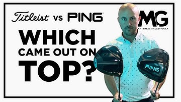 Titleist TSR 2 v’s Ping G425 Max Driver - I couldn’t believe the results!