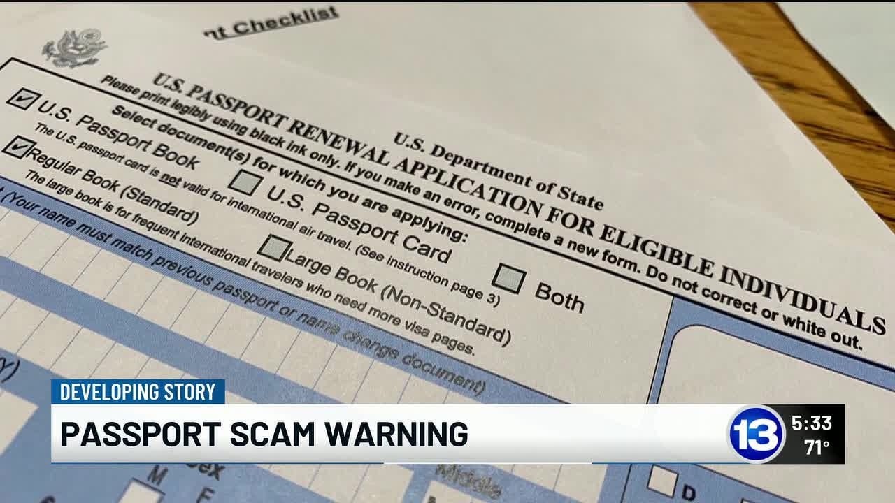 Toledo woman warns of passport renewal scam after losing 7