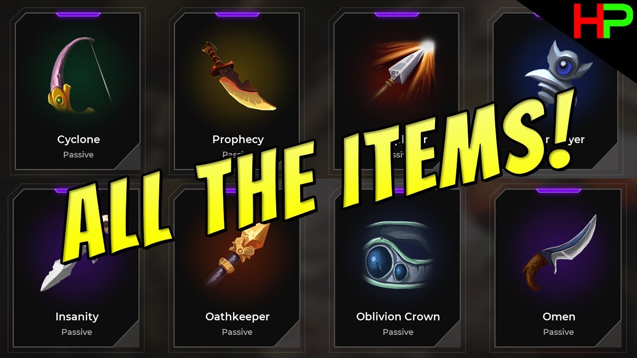 All The Items In Predecessor! - April 1st Stress Test