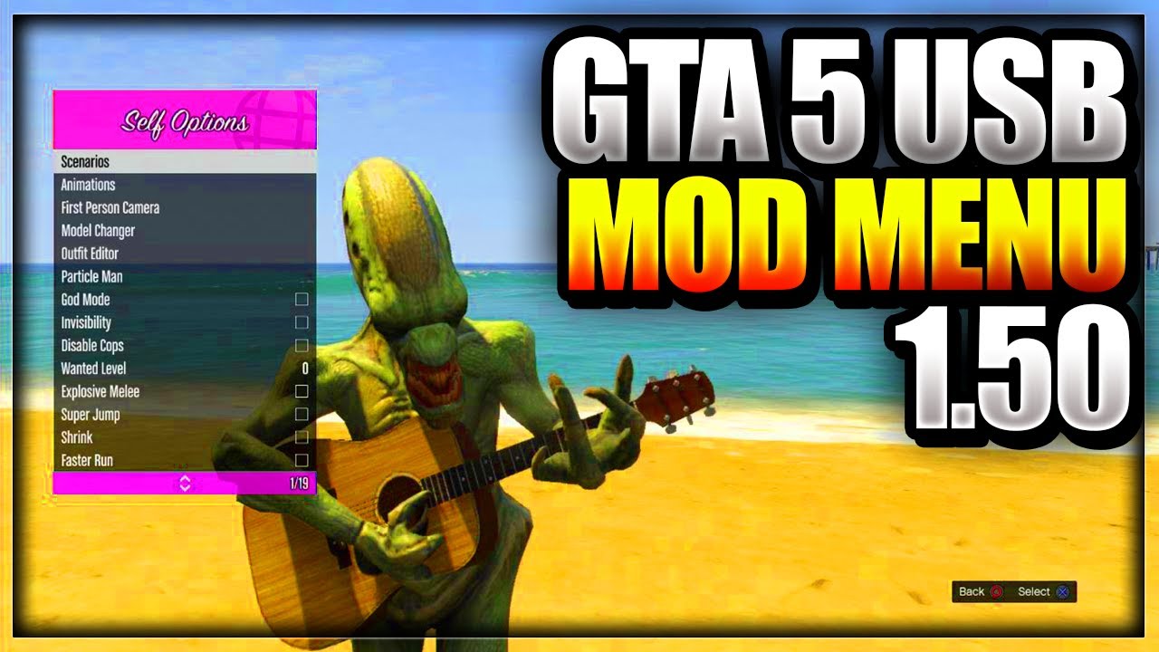 GTA 5: How To Install USB Mod Menu On ALL CONSOLES!!! (No Jailbreak!)