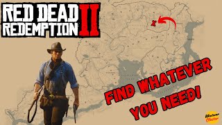RDR 2 - Interactive Map (Find all Items)
