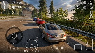 Mercedes Benz CLS 63 AMG Drive Gameplay | CAR PARKING 2 GAMEPLAY  screenshot 4
