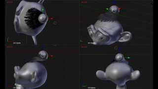 Hair Test: Blender Collisions