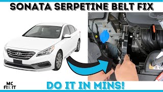 How to change a Serpentine Belt on a 2015 Hyundai Sonata 2015 [Complete Guide]