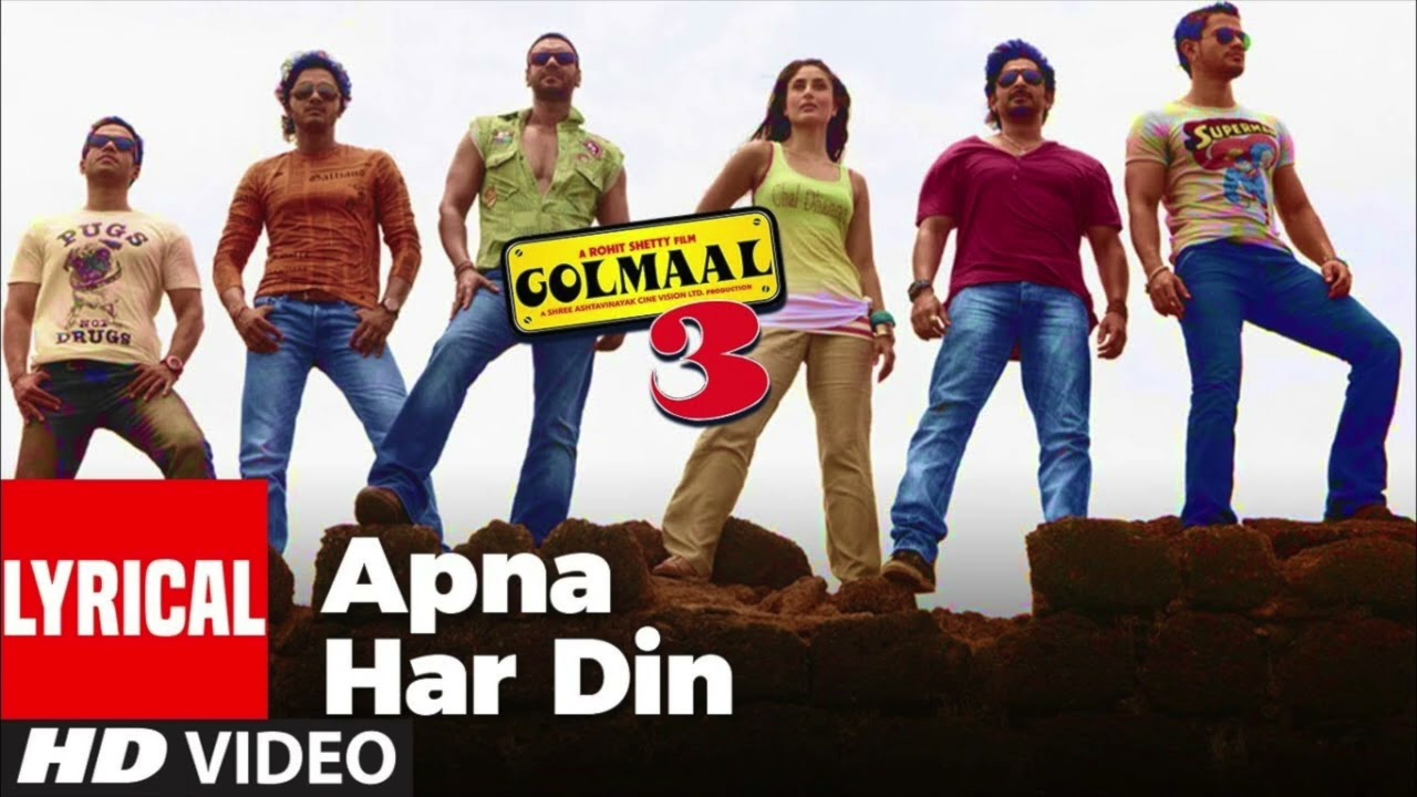 Apna Har Din Aise Jiyo | Golmaal 3 | Bass Boosted