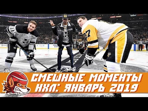 Видео: Самые курьёзные и смешные моменты НХЛ: январь 2019