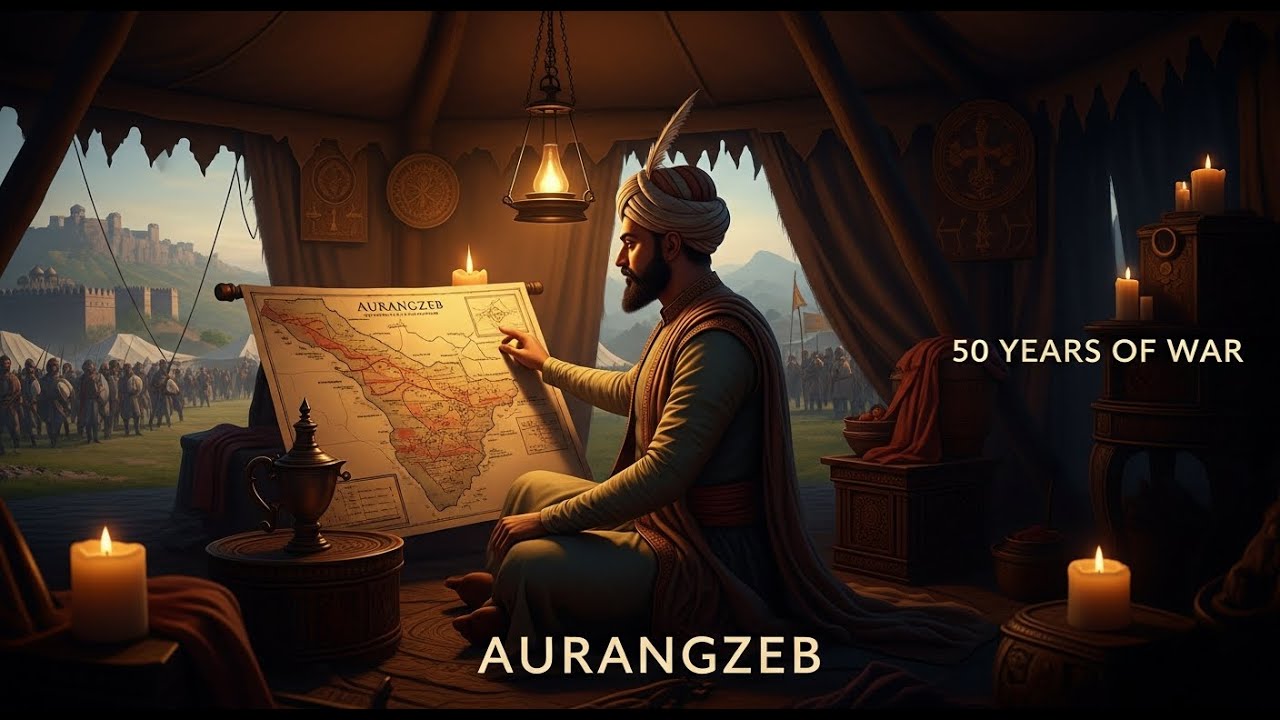 Aurangzeb and the Expansion of His Empire.