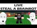 NOOB PLAYS FOR FIRST TIME [STEAL A BRAIN ROT] LIVE