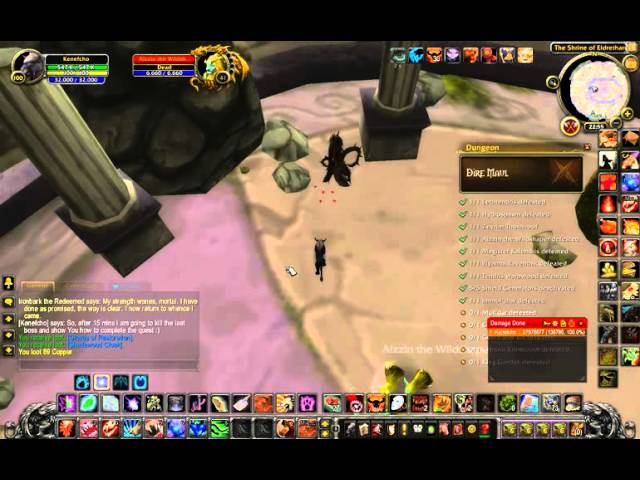 WoW Vanilla - Turtle WoW - Feralas - Dire Maul - Quest : Holy Bologna What  the Light Won't Tell You - YouTube