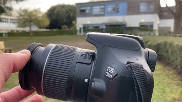 Canon 1300D - How to Manual Focus when taking photographs