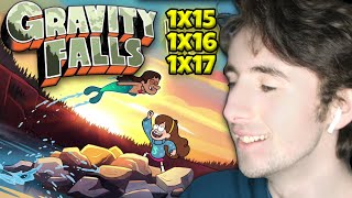 FNAF Theorist REACTS to Gravity Falls 1x15 The Deep End, 1x16 Carpet Diem & 1x17 Boyz Crazy