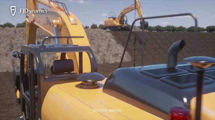 FJDynamics 3D Excavator Guidance System