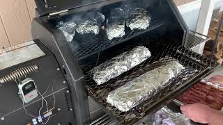 Smoking Ribs using The BBQ Slidin’ Shelf and The BBQ Grease Gutter