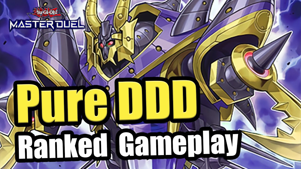 PURE DDD RANKED GAMEPLAY - SEASON 31! | Yu-Gi-Oh! Master Duel - YouTube