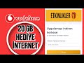 BU UYGULAMAYI İNDİREN HERKESE 20 GB HEDİYE ( ÜCRETSİZ ) VODAFONE BEDAVA İNTERNET 2025