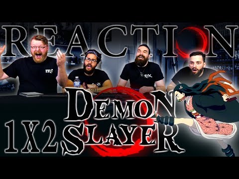 Demon Slayer 1x2 REACTION!! "Trainer Sakonji Urokodaki"