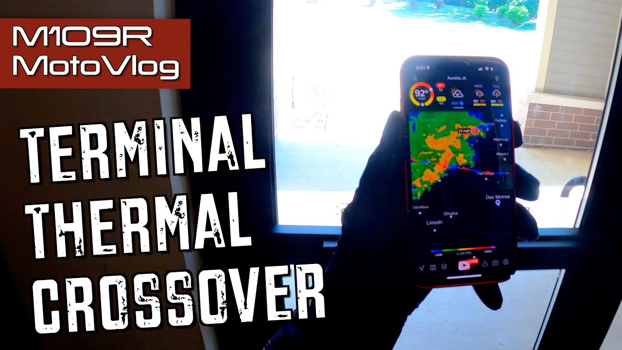 TERMINAL THERMAL CROSSOVER M109R Motovlog 97 YouTube