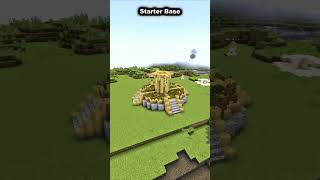 Best Beginner Base in Minecraft 😳#minecraft #minecraftshorts #shorts