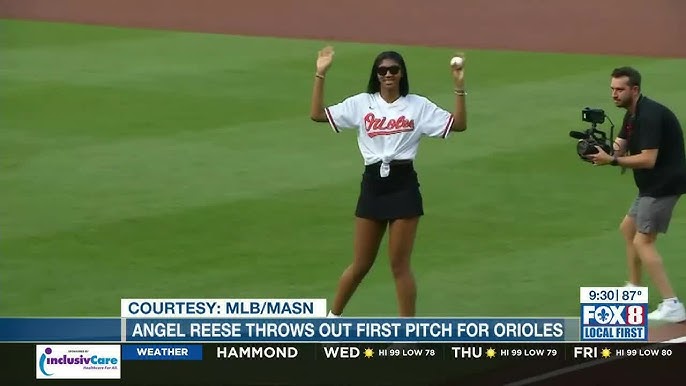 Angel City FC on X: @RileyThree threw the first pitch at the