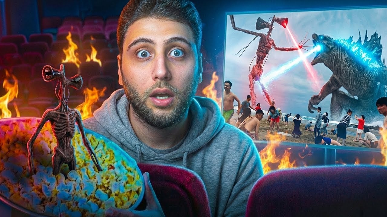 جودزيلا ضد راس الصفاره في نهايه العالم !