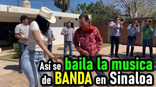 ❤️Asi se baila en sinaloa la música de banda😍 (BANDA LOS NUEVOS SANTA ROSA)