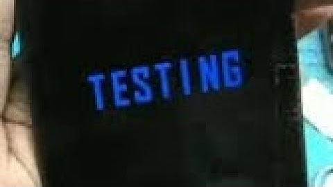 all infinix testing mode solution