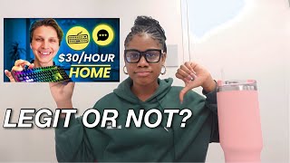 I TRIED making $30 Per Hour With Typing Jobs From Home | No Experience Needed