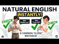 Sound Like a Native Speaker | Vocabulary Masterclass
