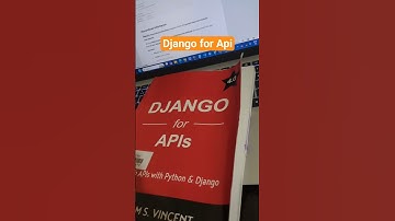 Django for Api #django #coding #programming #pythontutorial #python