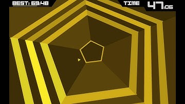 Super Hexagon: (Level 1) Hexagon Complete! (70.28 sec.)