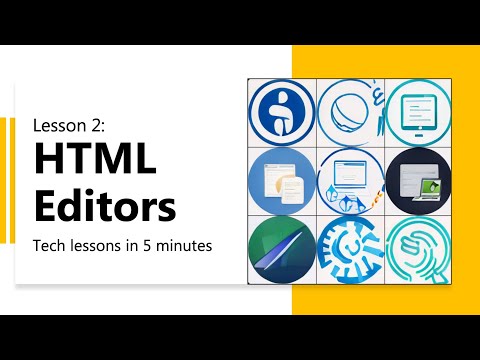 HTML Editors | Learn HTML in 5 minutes a day