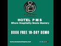 Free Hotel Software DEMO | Best Hotel PMS | Hotel Management Software India #menumasterpms  #pms