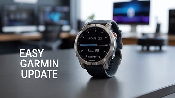 How To Update Garmin Watch Software - step by step